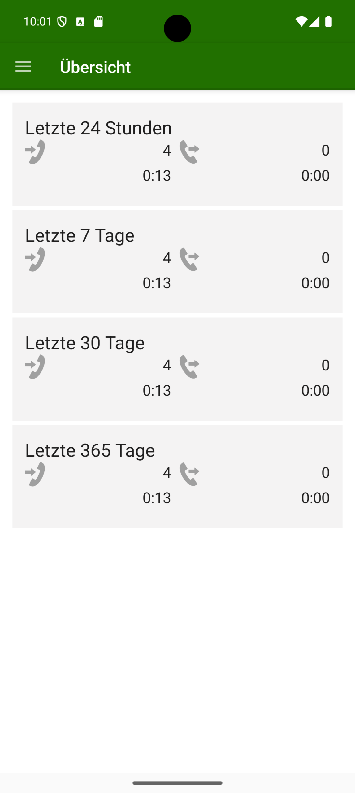 PhoneMondo Android App Übersicht